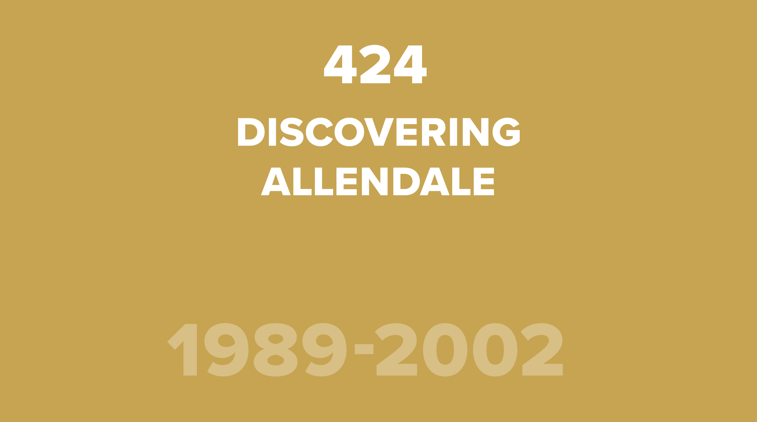 424. Discovering Allendale