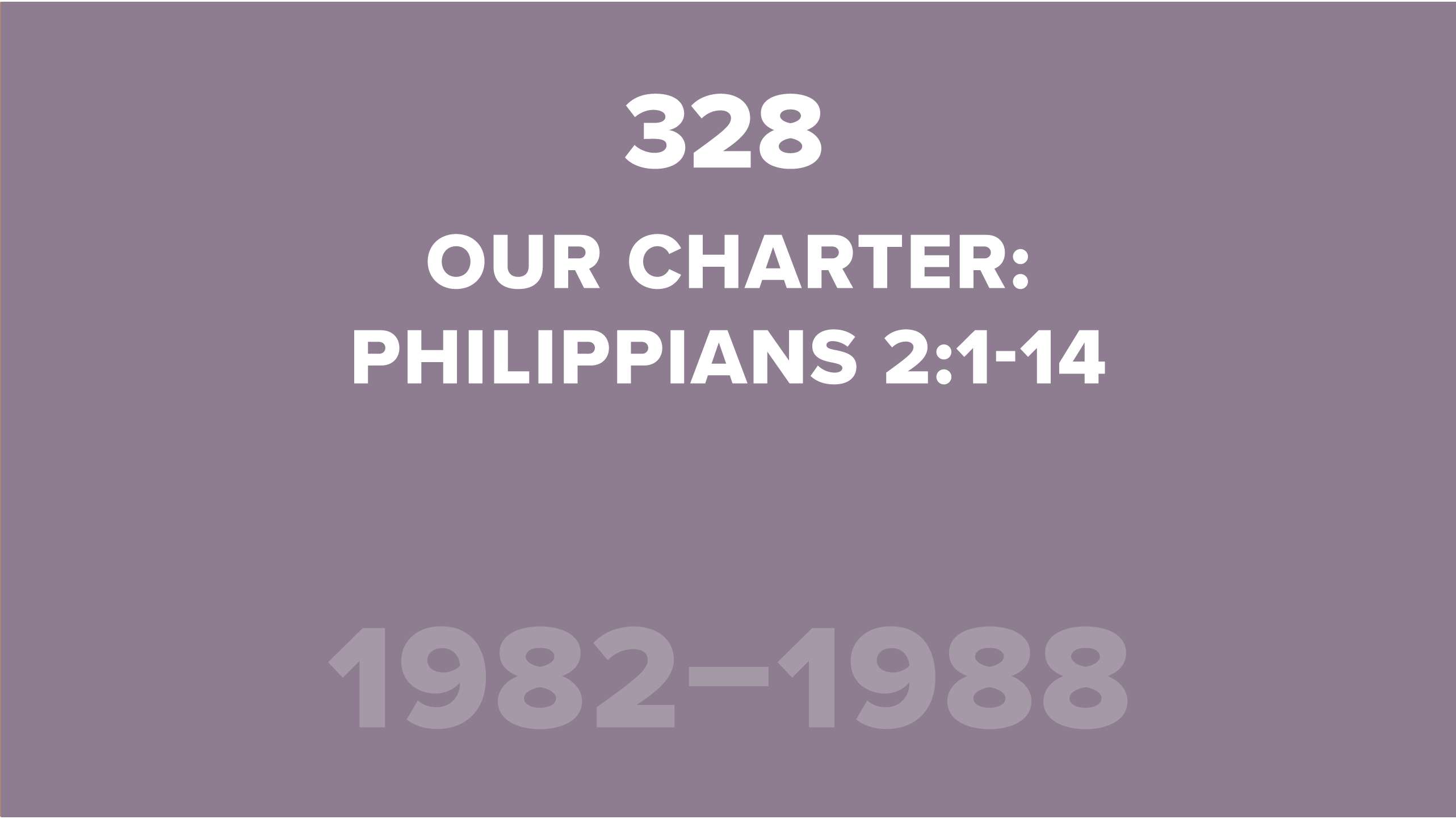 328. Our Charter: Philippians 2:1-14